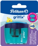 4 x PELIKAN Dosenspitzer griffix doppelt - blau.