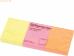 Soennecken Haftnotiz 5837 50x40mm neonfarben 3x100 Blatt 3 St&uuml;ck
