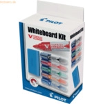 Pilot Boardmarker V-Boardmaster Begreen Set 5 Farben + Tafelwischer