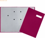 Pagna Unterschriftsmappe 20 F&auml;cher Eco rot