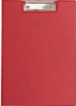 Maul Schreibmappe MAULpoly A4hoch rot PP-Folien&uuml;berzug Klemmweite 8mm