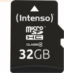Intenso International Intenso 32GB microSDHC Class 4 + SD-Adapter