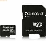 Transcend Transcend 64GB microSDXC Class 10 + SD-Adapter
