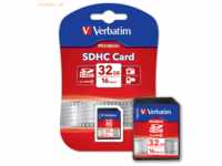 Verbatim Speicherkarte SD HC 32GB Class 10