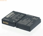 Panasonic Akku f&uuml;r Panasonic DMW-BCG10E Li-Ion 3,6 Volt 895 mAh schwar