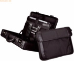 Alassio Laptop/Attachekoffer Modica 43x30x10(+2)cm Lederimitat/Nylon s