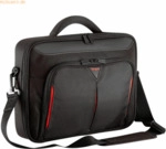 Targus Targus Classic+ Clamshell Laptop Tasche (bis 14-) schwarz/rot