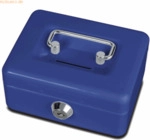Maul Geldkassette mit M&uuml;nzeinwurf 12,5x9,5x6,0 cm blau