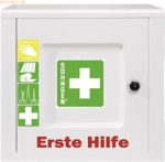 S&ouml;hngen Verbandschrank Piccolo leer wei&szlig;