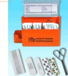 S&ouml;hngen Pflasterspender Kinder aluderm-aluplast gef&uuml;llt orange