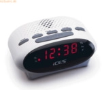 Lenco LENCO ICR-210 FM-Uhrenradio & Radiowecker, wei&szlig;