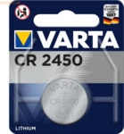 Varta VARTA Lithium Coin, Knopfzellenbatterie, CR2450, 3V, 1Stk