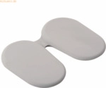 Togu Sitzkissen AIRGO Aktiv 401100 40x28cm silber +Pumpe