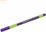 5 x Schneider Fineliner Line-Up 0,4 mm daytona-violet