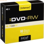 Intenso International Intenso DVD-RW 4,7GB 4x Speed Rewritable Slim Ca
