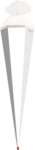 ROTH Bastel-Schult&uuml;te wei&szlig; - eckig 85 cm