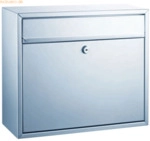 Alco Briefkasten 31x36x15cm silber lackiert