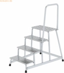 Munk Arbeitspodest 50044 starr Handlauf 4 Stufen