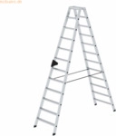 Munk Stehleiter 40228 beidseitig 2x12 Stufen