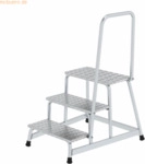 Munk Arbeitspodest 50043 starr Handlauf 3 Stufen