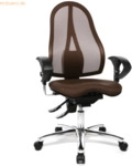 Topstar B&uuml;rodrehstuhl Sitness 15 dunkelbraun