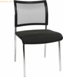 2 x Topstar Besucherstuhl Visit 10 NV290 G200 4Fu&szlig; schwarz