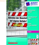Avery Zweckform Laser/Kopier-Folie A4 wetterfest spezialbeschichtet 0,