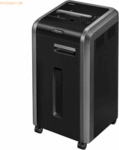Fellowes Aktenvernichter Microshred 225Mi Micro-Cut 2x12mm schwarz/ant