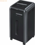 Fellowes Aktenvernichter 225Ci Partikelschnitt 3,9x38mm schwarz/silber