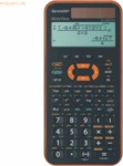 Sharp Schulrechner EL-W531 XG YR wissenschaftlich orange