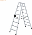 Munk Stehleiter 40228 beidseitig 2x8 Stufen