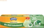 Swirl M&uuml;llsack Bioabfall Folie 20l gr&uuml;n 6 St&uuml;ck