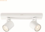 Signify Philips myLiving LED Spot Runner 2flg. 460lm, Wei&szlig;