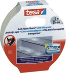 6 x Tesa Anti-Rutschband 25mm x 5m transparent stabil und belastbar