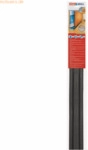 5 x Tesa Doppelt&uuml;rdichtung f&uuml;r glatte B&ouml;den 0,95mx25mm schwarz