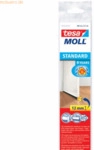 5 x Tesa T&uuml;rdichtschiene f&uuml;r glatte B&ouml;den 37mmx1m wei&szlig;