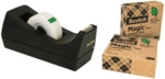 Scotch Tischabroller greenerChoice - inkl. 3 Rollen Klebefilm schwarz.