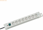 Brennenstuhl Steckdosenleiste Premium-Line 8-fach 3m mit Schalter lich