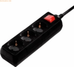 Hama Steckdosenleiste 00108816 6fach Schalter 3m schwarz