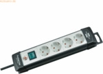 2 x Brennenstuhl Steckdosenleiste Premium-Line 4-fach 1,8m mit Schalte