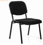 HJH Besucherstuhl XT 600 XL 704400 schwarz