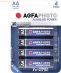 AgfaPhoto Batterie LR06 Mignon 110-802589 AA 1.5V 4 St&uuml;ck