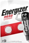 Energizer Knopfzellen-Batterie Lithium CR2032 3,0 Volt 2 St&uuml;ck.