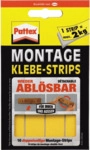 Pattex Klebestrips PXMS1 abl&ouml;sbar bis 2kg VE=10 St&uuml;ck