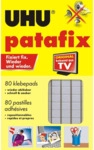 UHU Klebepads tac patafix wei&szlig; VE=80 St&uuml;ck