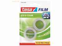 6 x Tesa Klebefilm tesafilm Eco&Clear 19mmx10m 2 Stück (Blister)