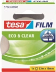 10 x Tesa Klebefilm Eco & Clear 19mmx33m transparent