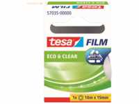 12 x Tesa Klebefilm Eco & Clear 15mmx10m transparent