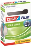 12 x Tesa Klebefilm Eco & Clear 15mmx10m transparent