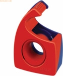 Tesa Klebebandabroller 10mx19mm rot/blau leer